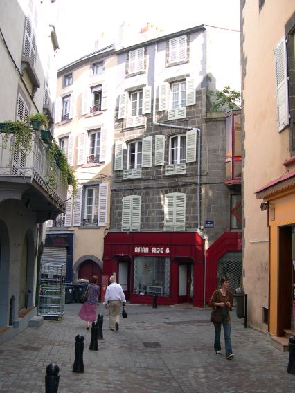  quartier réservé aux piétons